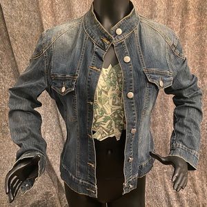 Bubblegum: Denim Motorcycle Jacket